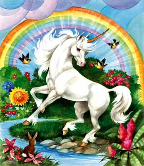 Unicorns and rainbows
